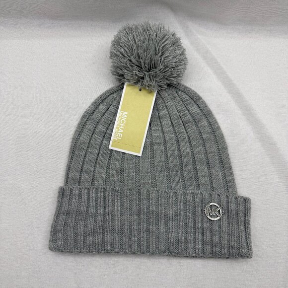 Michael Kors Beanie - Gray - Picture 1 of 4